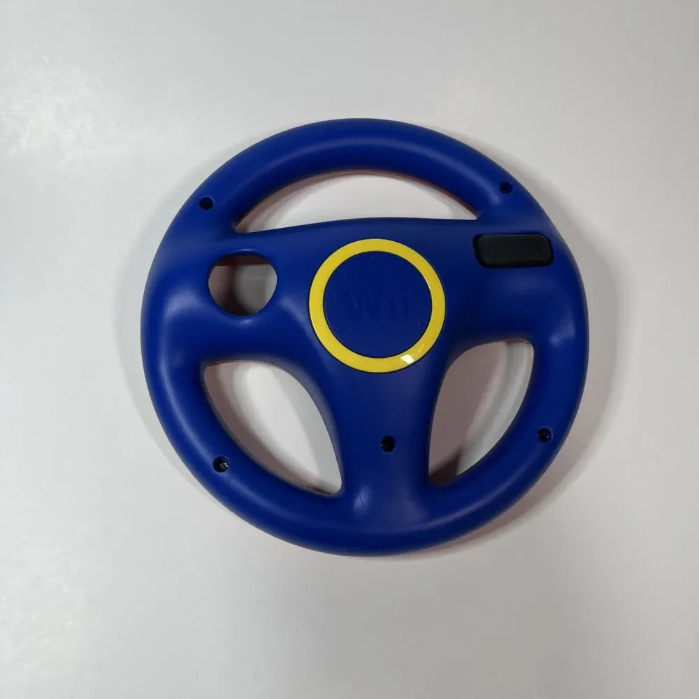 Nintendo Wii Mario Kart Steering Wheel - Red &Blue for wii remote